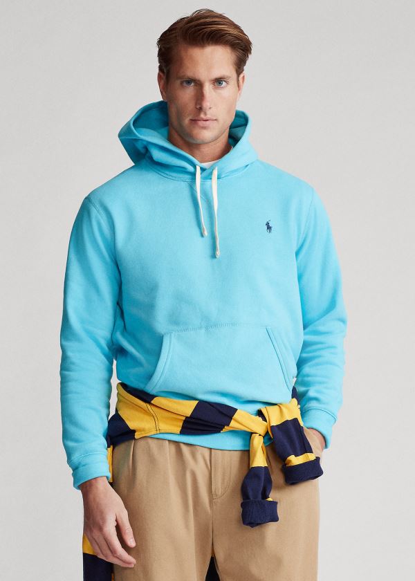 Sudaderas Polo Ralph Lauren Hombre Turquesa - The Cabin Fleece - MRYZE9270